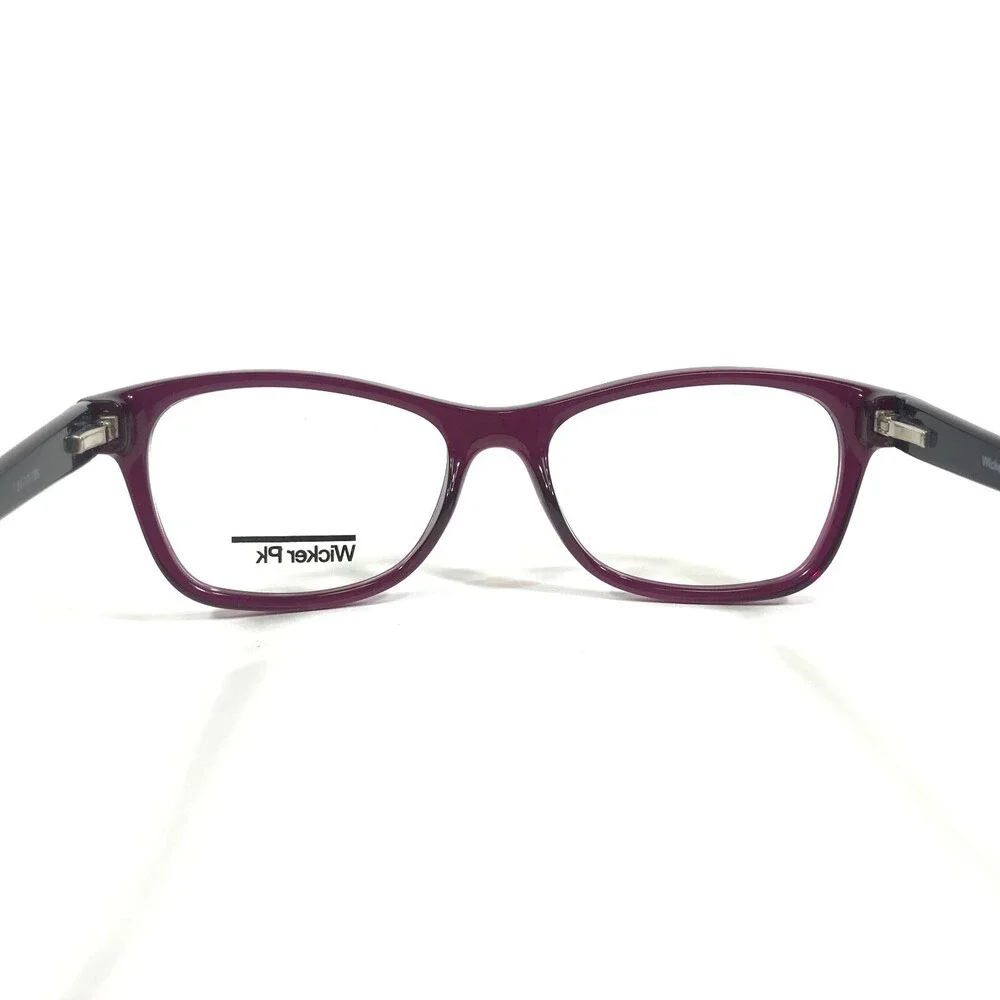 Wicker Park Eyeglasses Frames WK-106 C3 Purple Cat Eye Full Rim 51-17-135